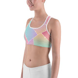 Colored Glass Sports bra-Ana Rose LLC