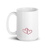 Lovers Meeting Ceramic White Mug with Shakespeare quote-