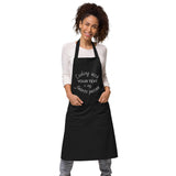 Personalized Organic cotton apron - add your own pastime-
