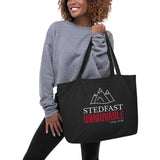 Stedfast Unmovable Large organic tote bag-